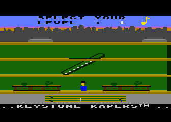 Keystone Kapers screenshot 3 for Atari 5200